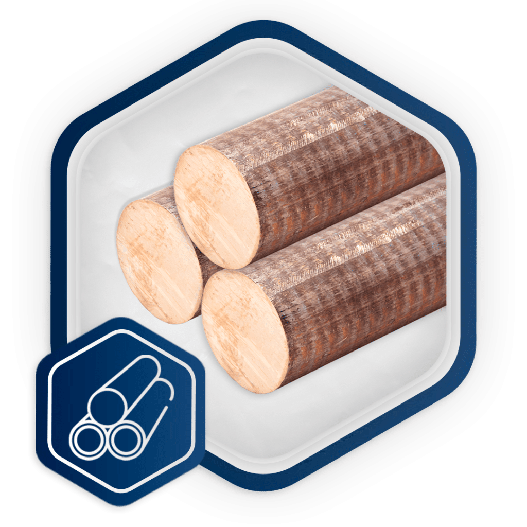 BARRA DE BRONCE SAE 62 UNS C90500